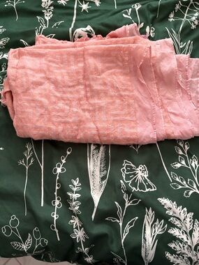 LOFT Pink Lightweight Scarf